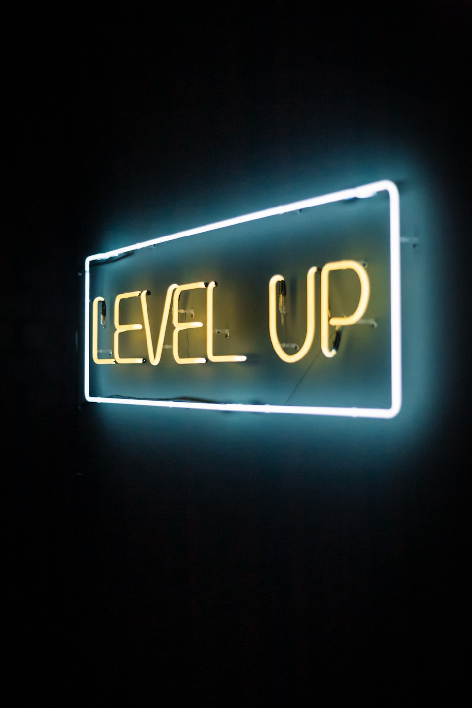 Level Up neon sign